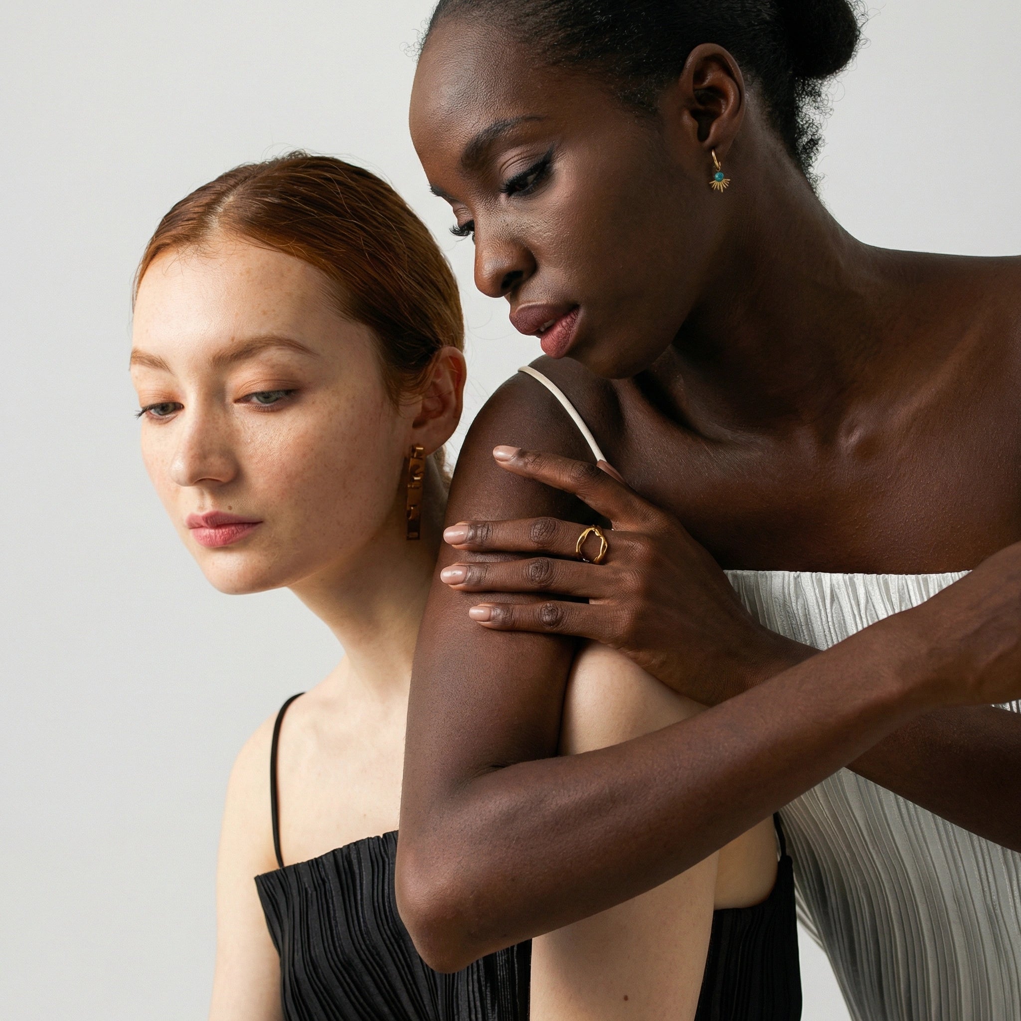 Organic Wave Open Ring