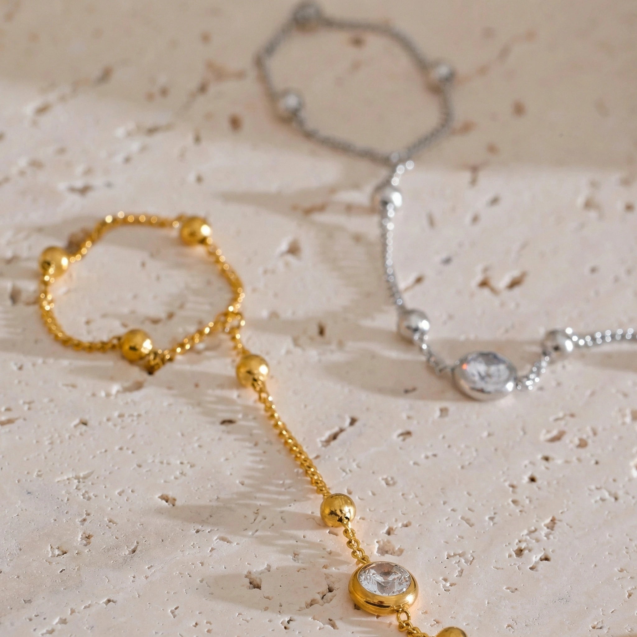 Zircon Hand Chain Bracelet