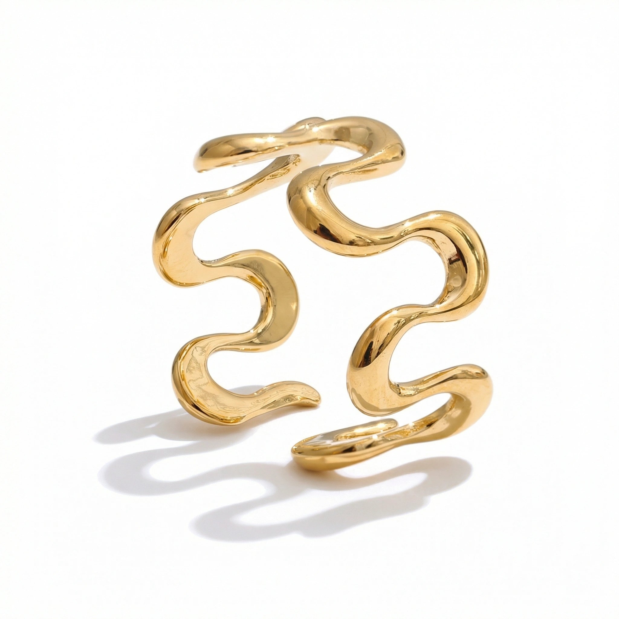 Irregular Wave Open Ring