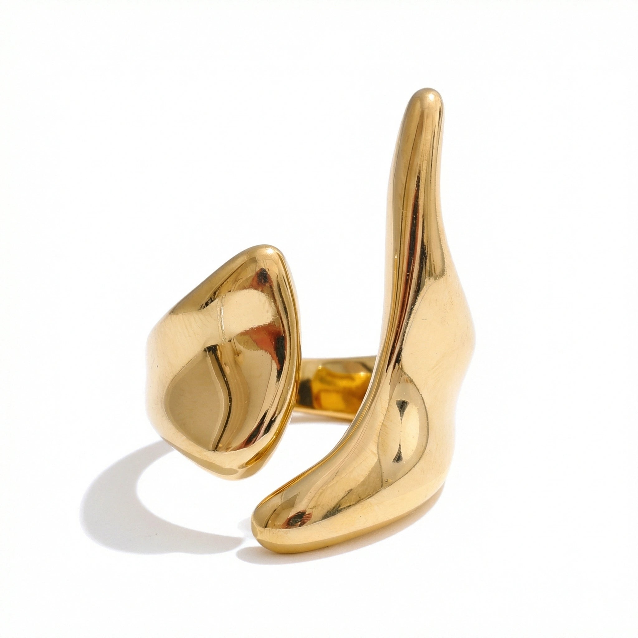Sculptural Open Form Ring