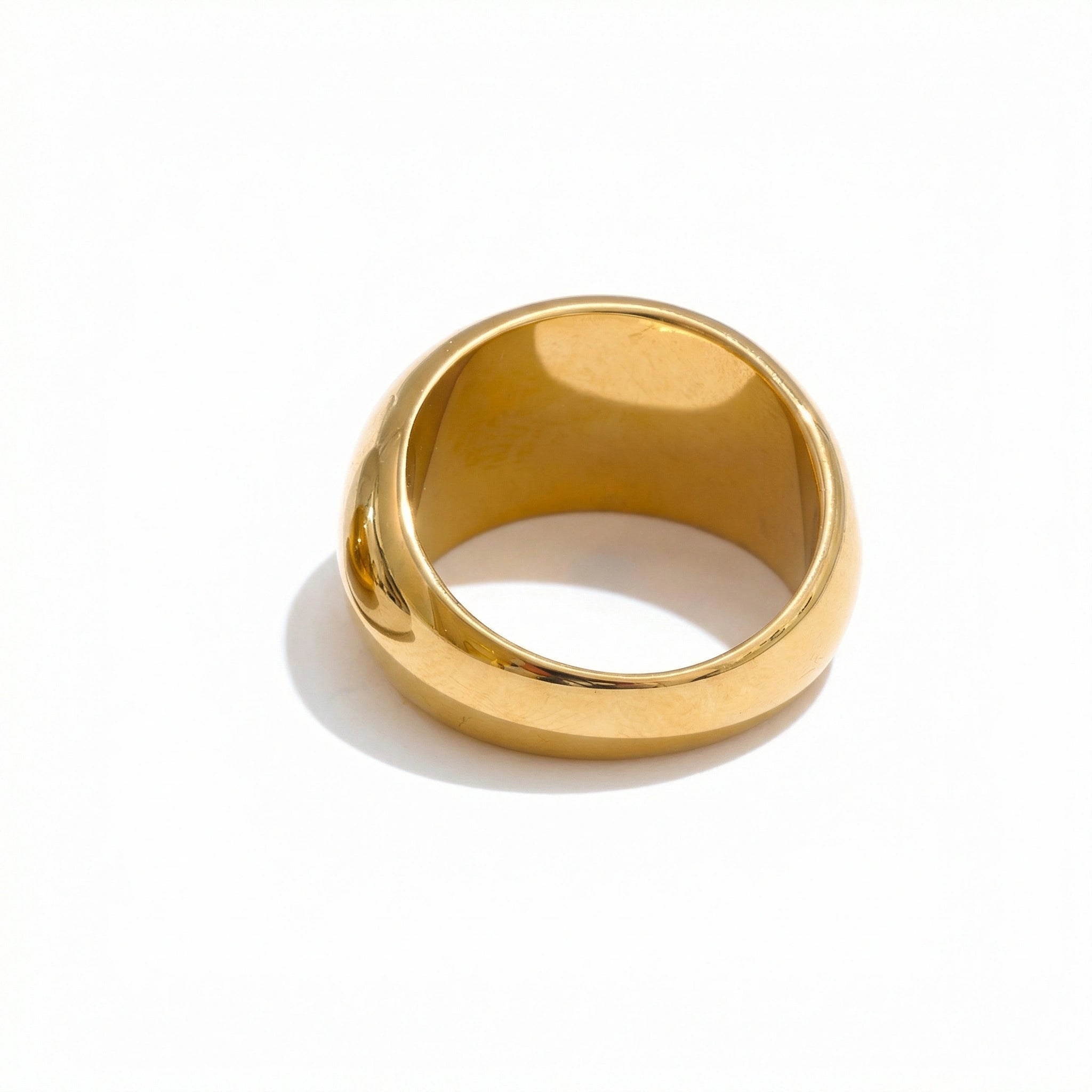 Minimalist Chunky Dome Ring