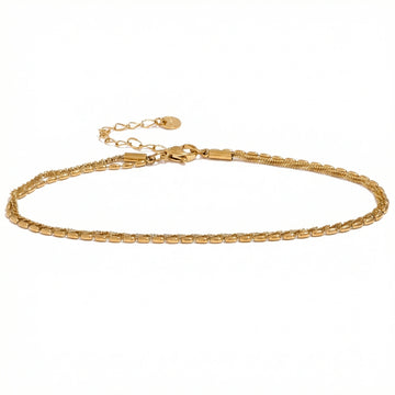 Double Layer Chain Anklet