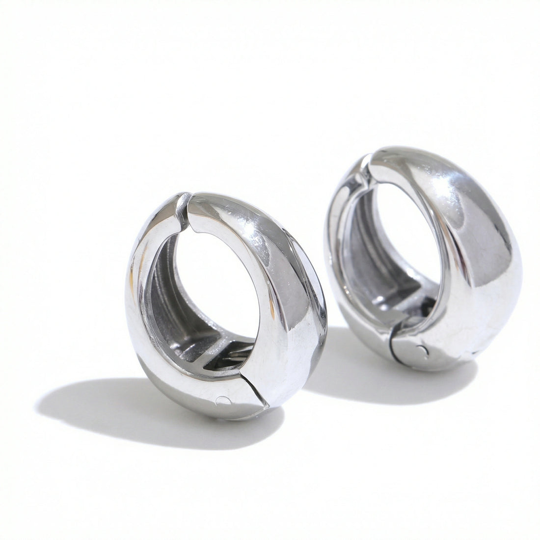 Minimal Stainless Steel Ear Clip Earrings