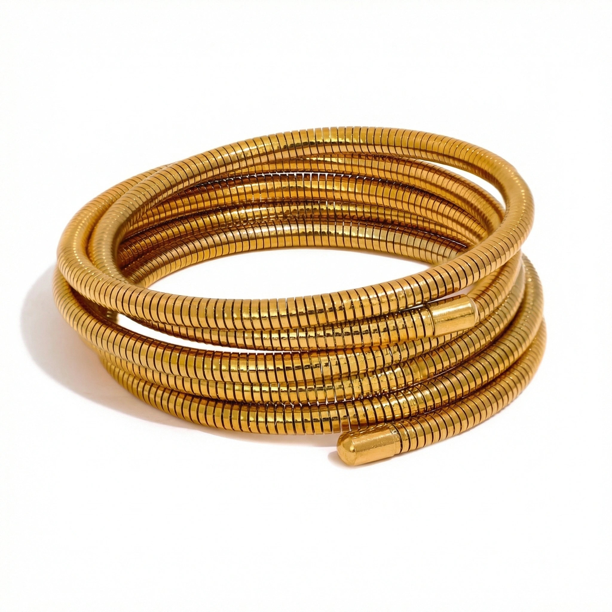 Multi-Wrap Snake Chain Bracelet