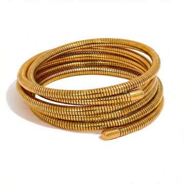 Multi-Wrap Snake Chain Bracelet