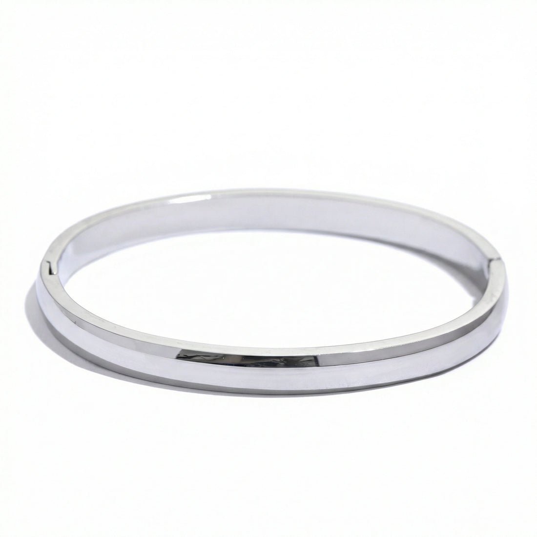 Slim Round Bangle Bracelet